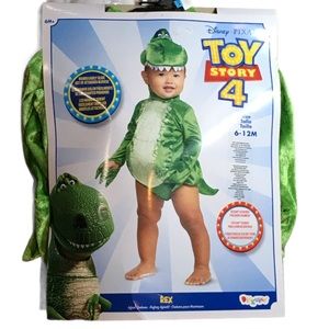 Toy Story Rex Halloween Costume 6-12 mo dinosaur